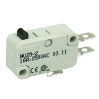 Essen MV252 16A Microswitch with plain plunger
